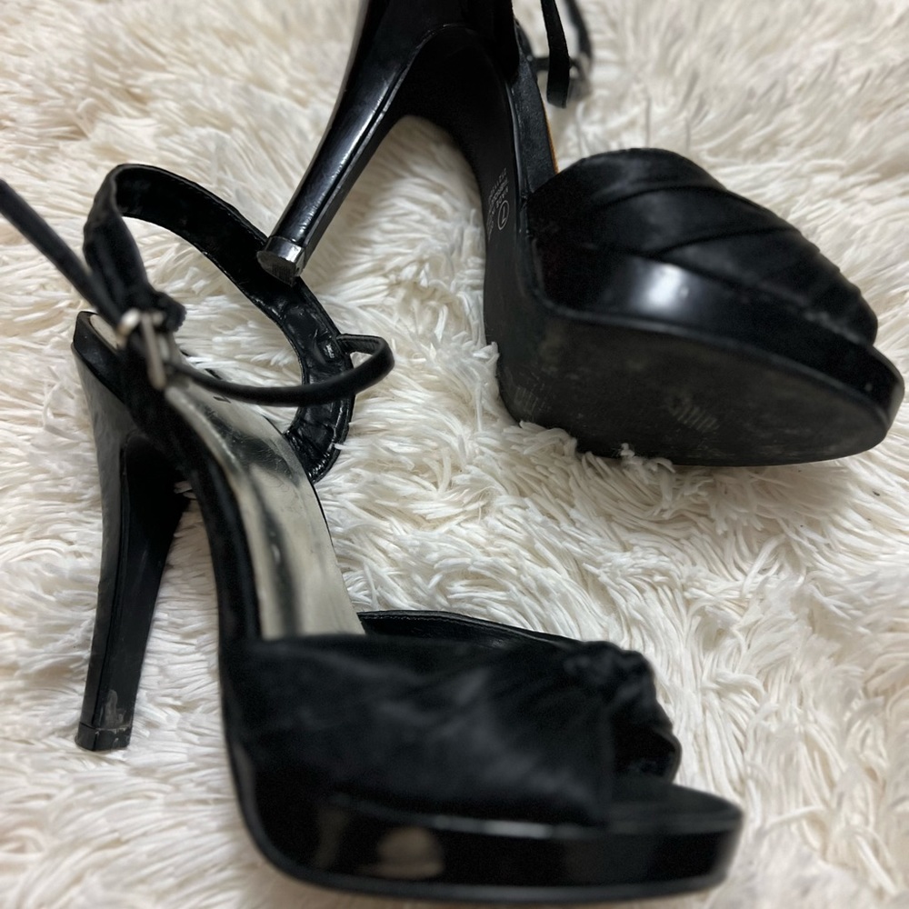 black heels